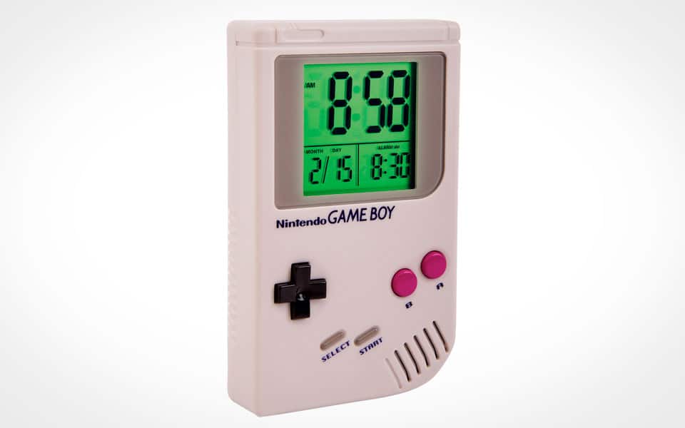Game Over Game Boy Alarm Clock