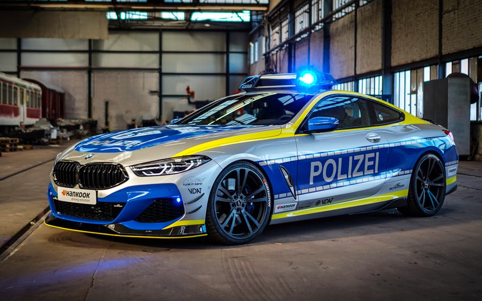 BMW M850i xDrive Polizei Edition