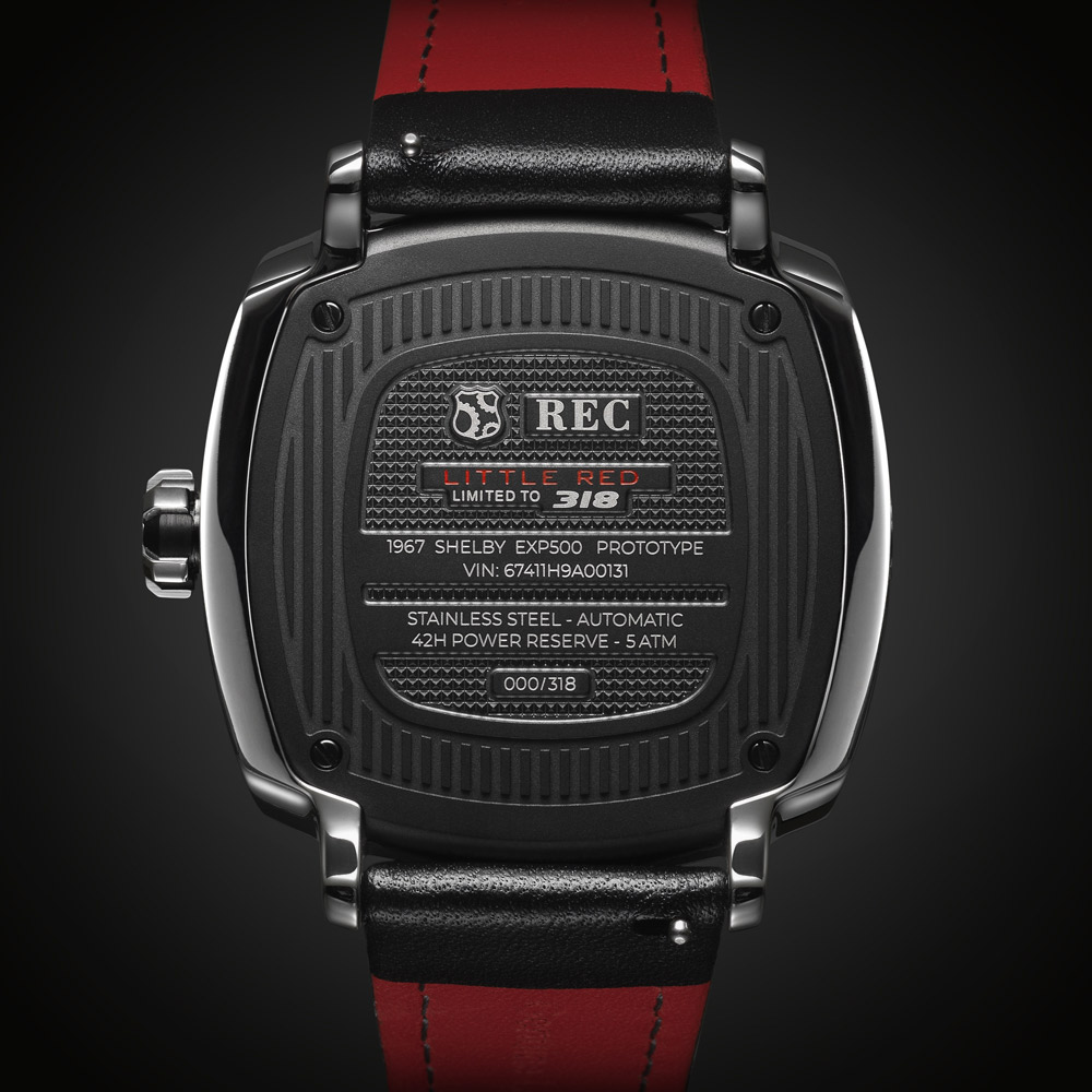 REC Watches nye ure er lavet af to Carroll Shelby Ford Mustangs