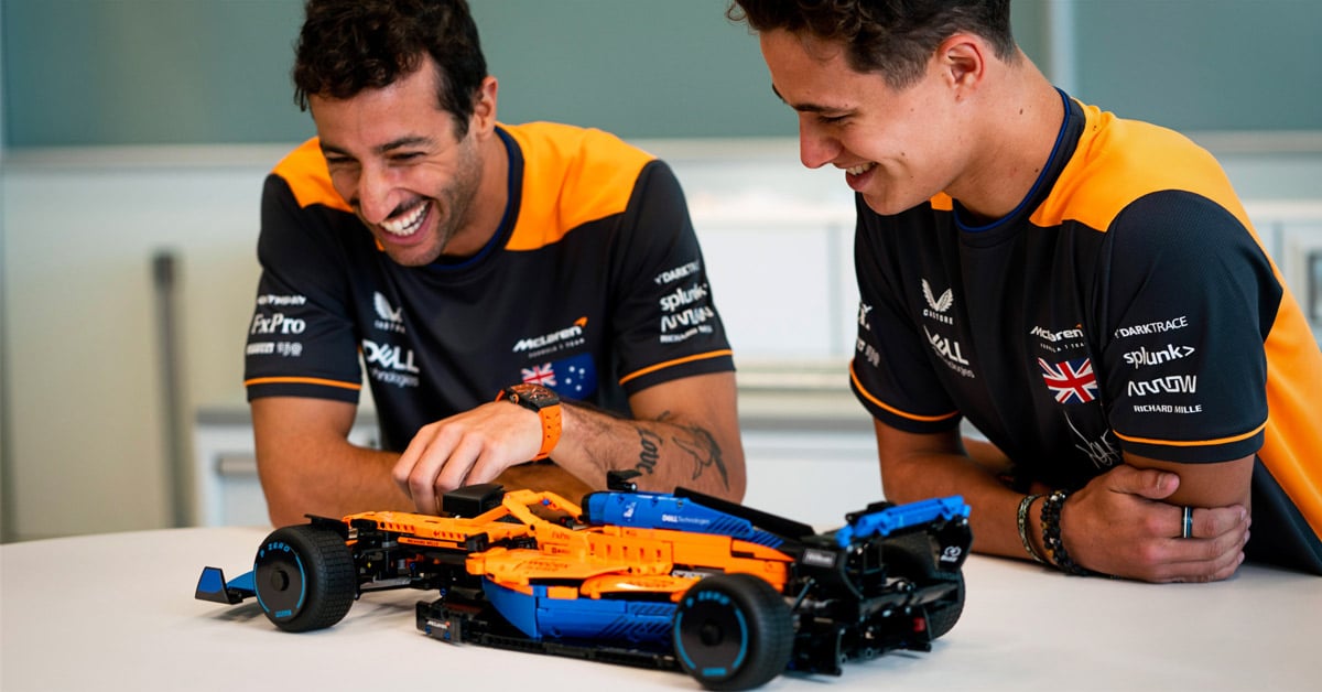 LEGO er klar med en F1-racer