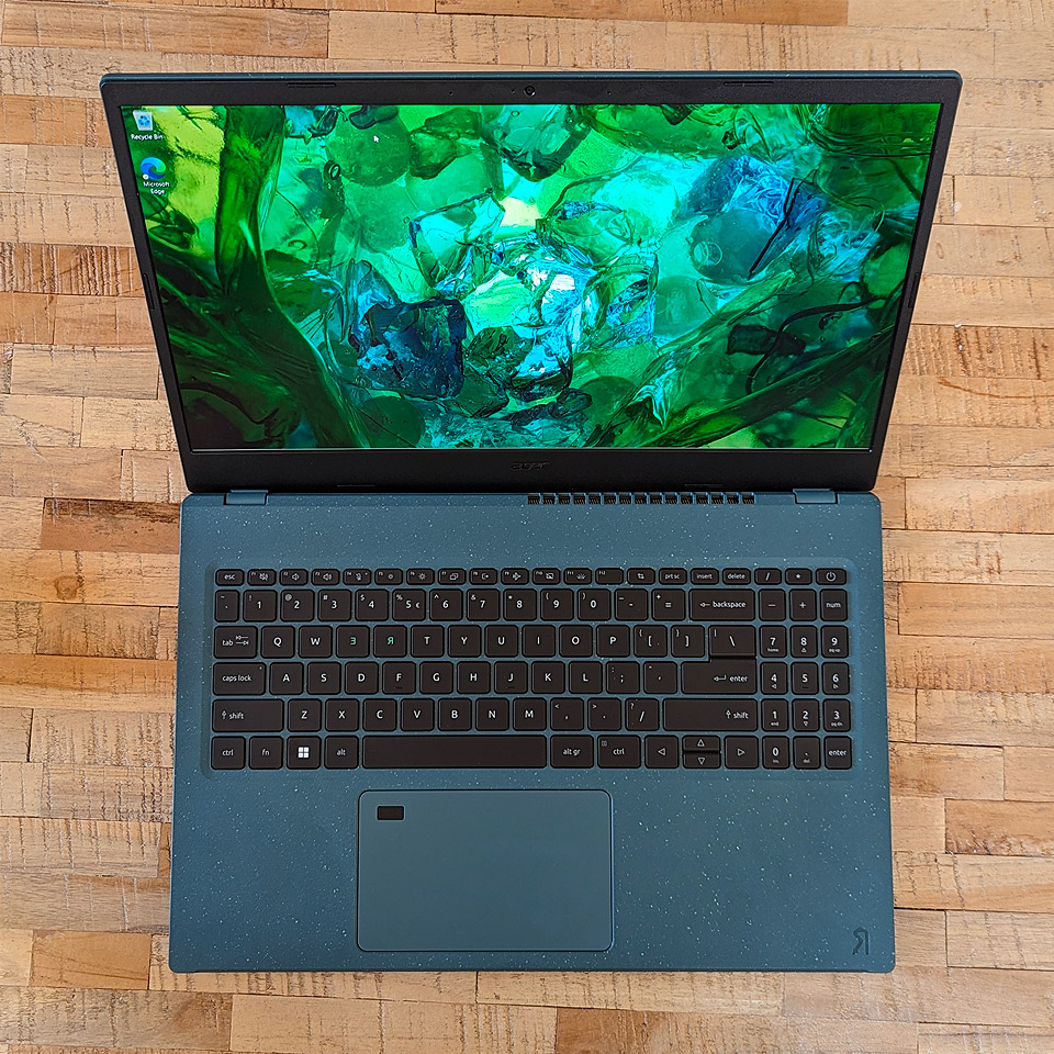 Acers grønne laptop er blevet endnu grønnere