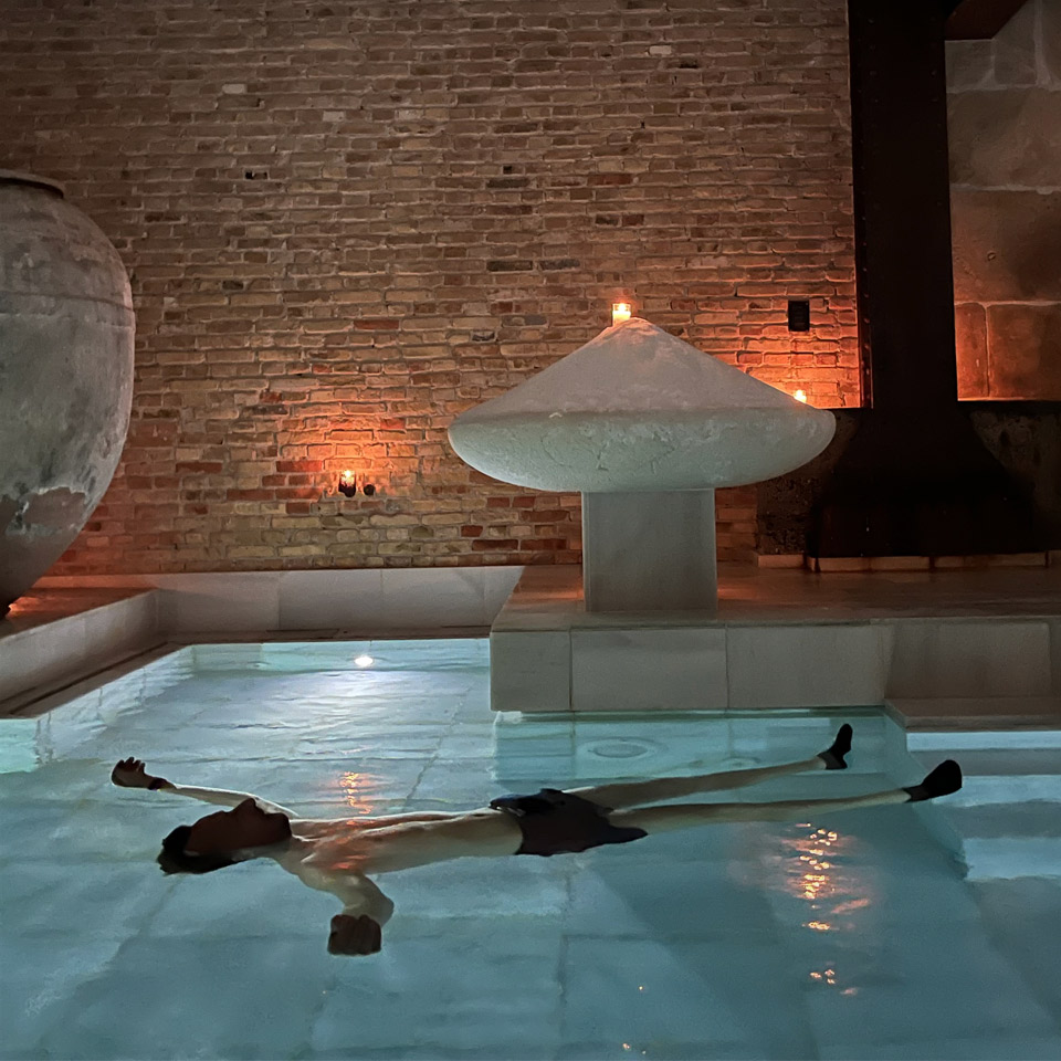 AIRE Ancient Baths Orange Garden Experience