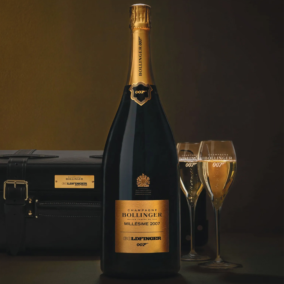 Champagne Bollinger Goldfinger 007 Limited Edition Cuvée