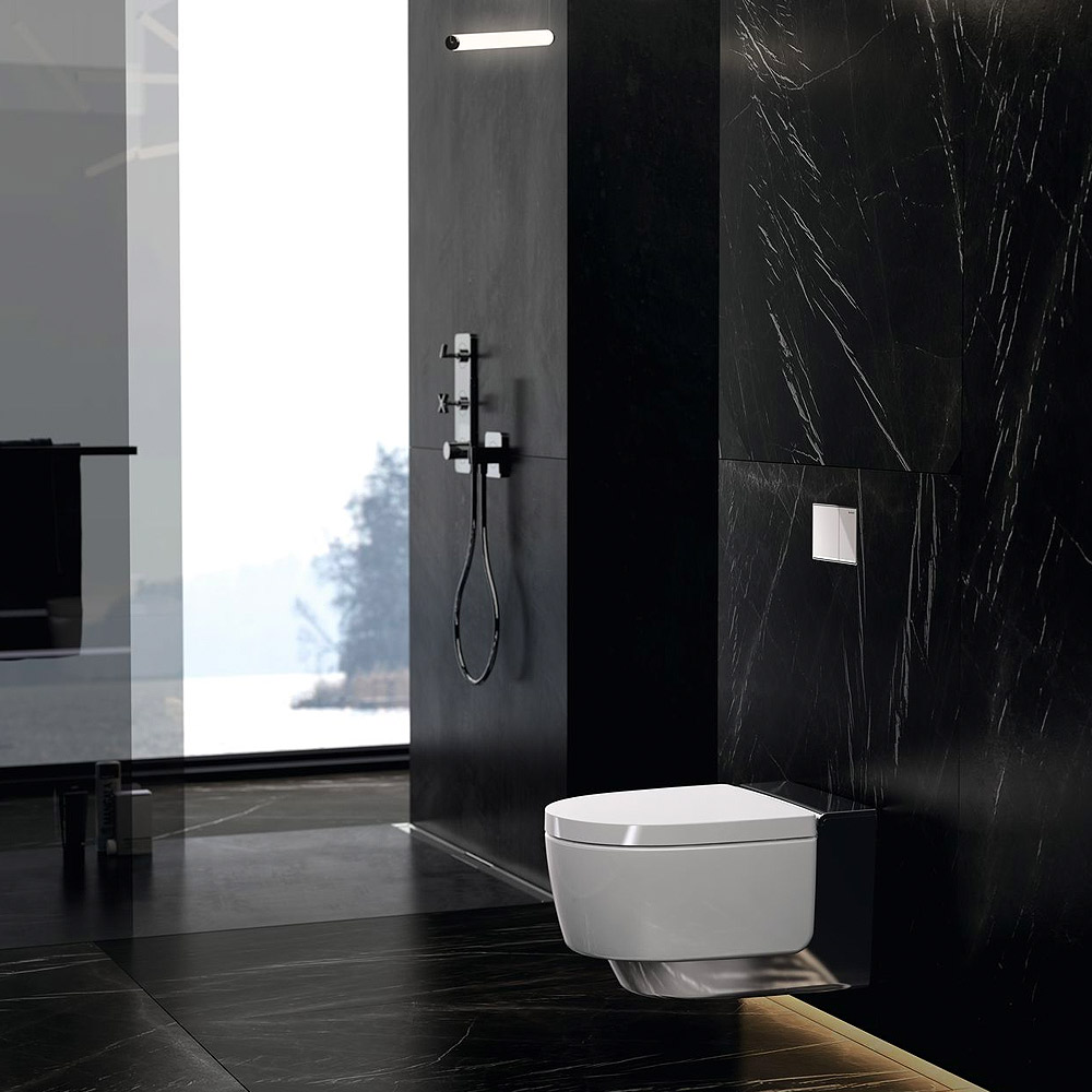 Geberits nye AquaClean-toilet er en højteknologisk trone en konge værdigt