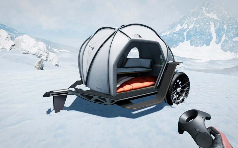 BMW og The North Face samarbejder om en camper til skiferien