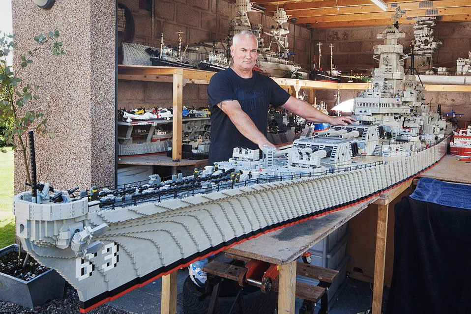 LEGO USS Missouri