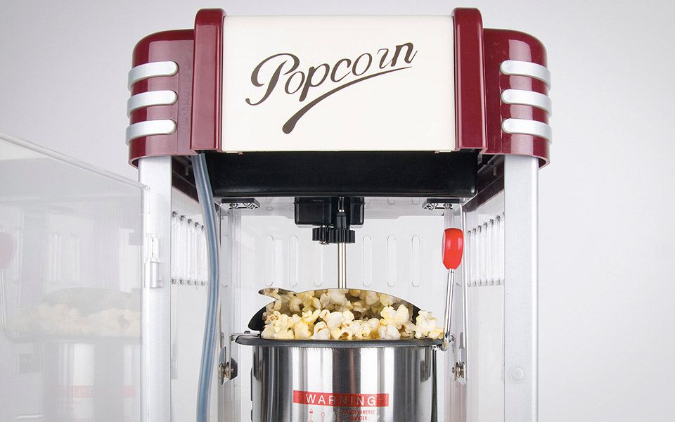Popcornmaskine Cinema Style