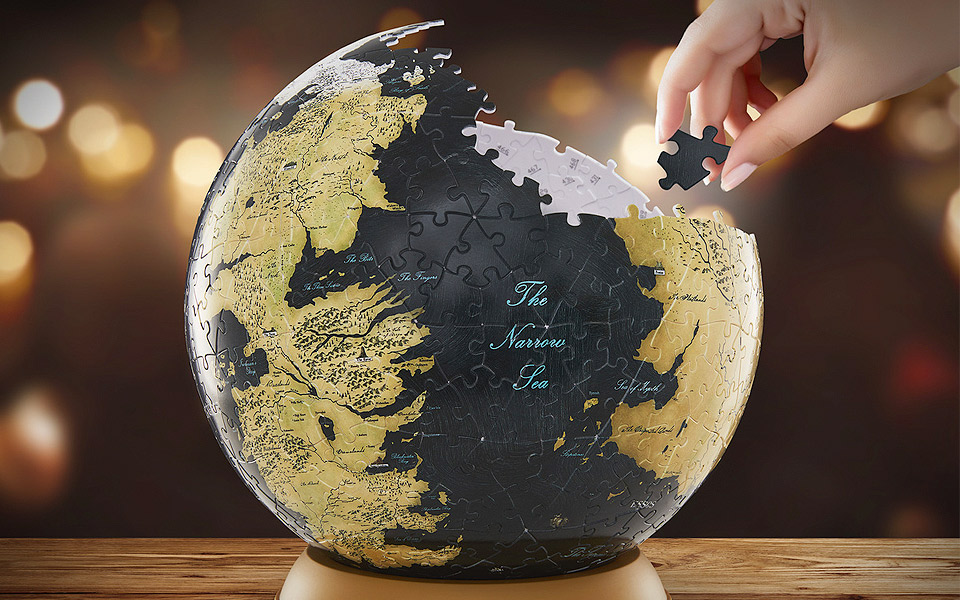 Game of Thrones Globe Puslespil