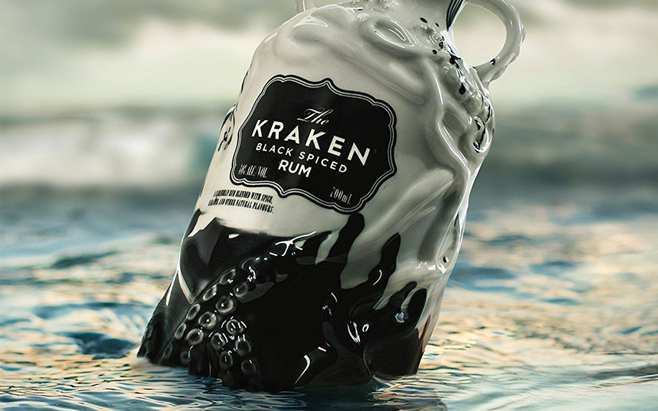 Kraken Rum Limited Edition Ceramic Bottle