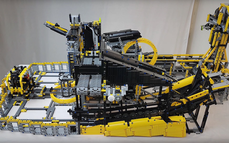 firkant Opiate Registrering Den her LEGO Technic rutsjebane er imponerende bygget - MANDESAGER