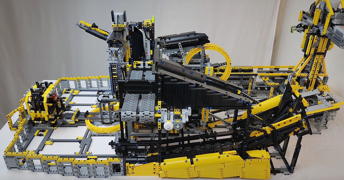 Arbejdskraft pakistanske Okklusion Den her LEGO Technic rutsjebane er imponerende bygget