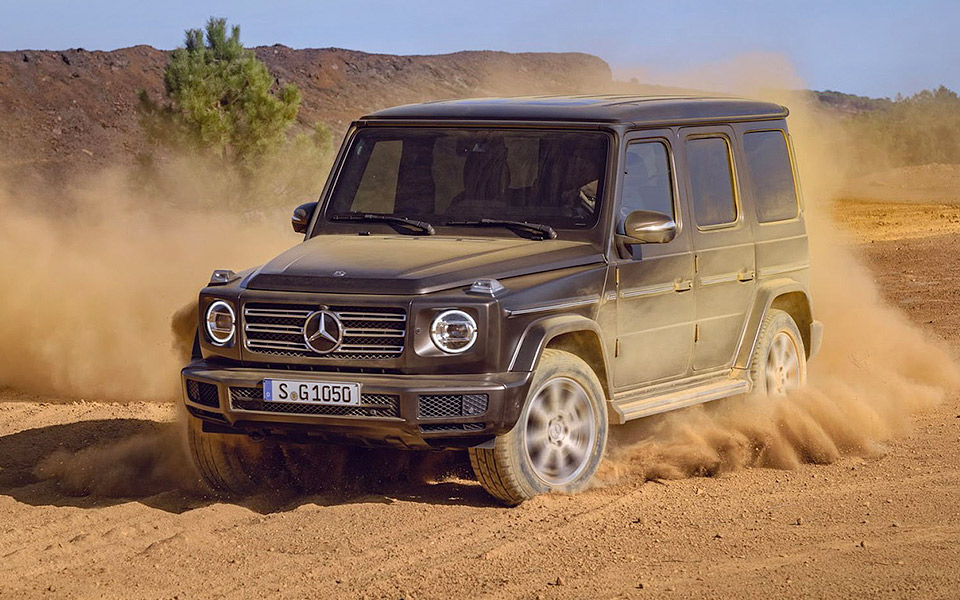 Den spritnye Mercedes-Benz G-Klasse er ankommet