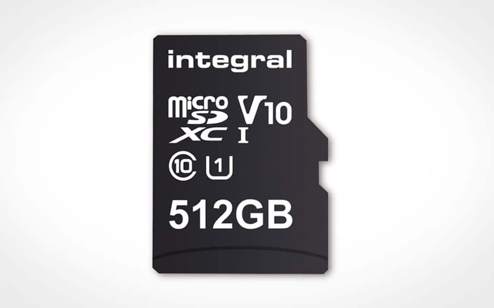 Integral Memory lancerer 512 GB microSD-kort