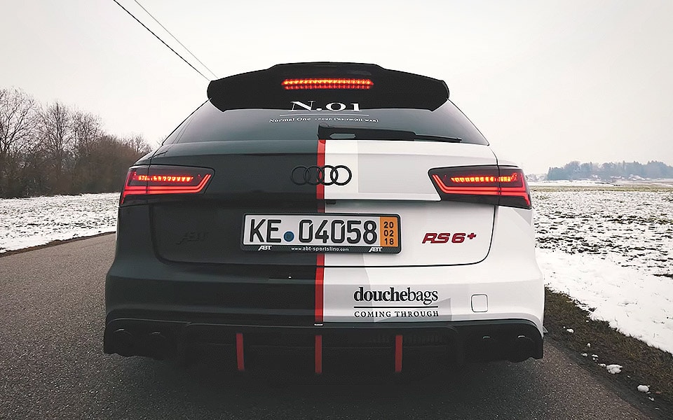 Jon Olssons nye Audi RS6 er selvfølgelig møglækker