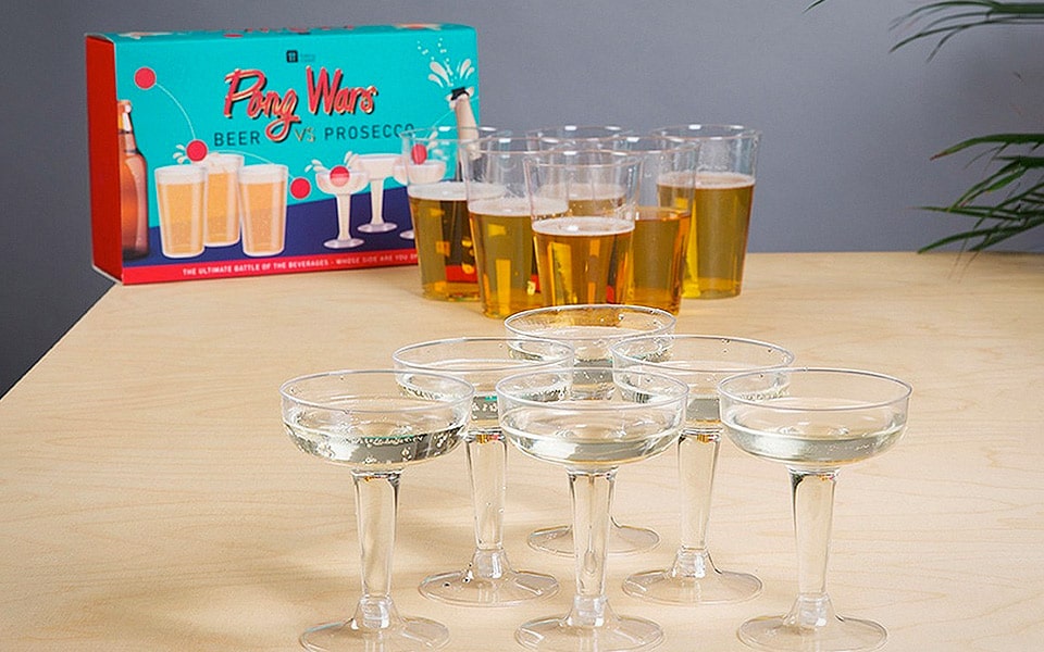 Pong Wars: Beer vs. Prosecco