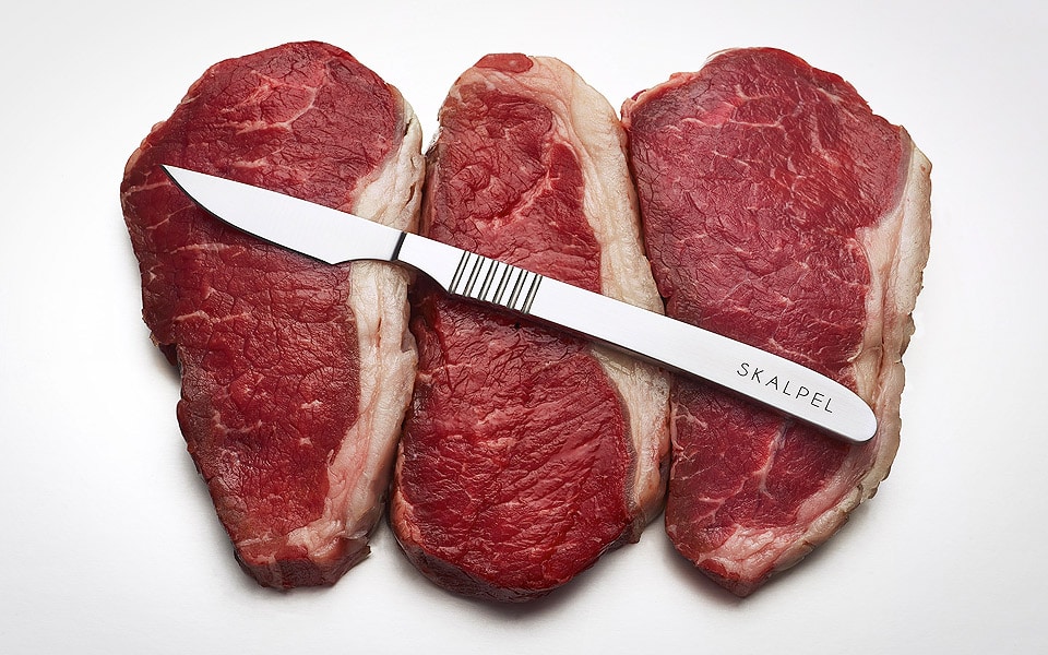 Skalpel Steak Kniv