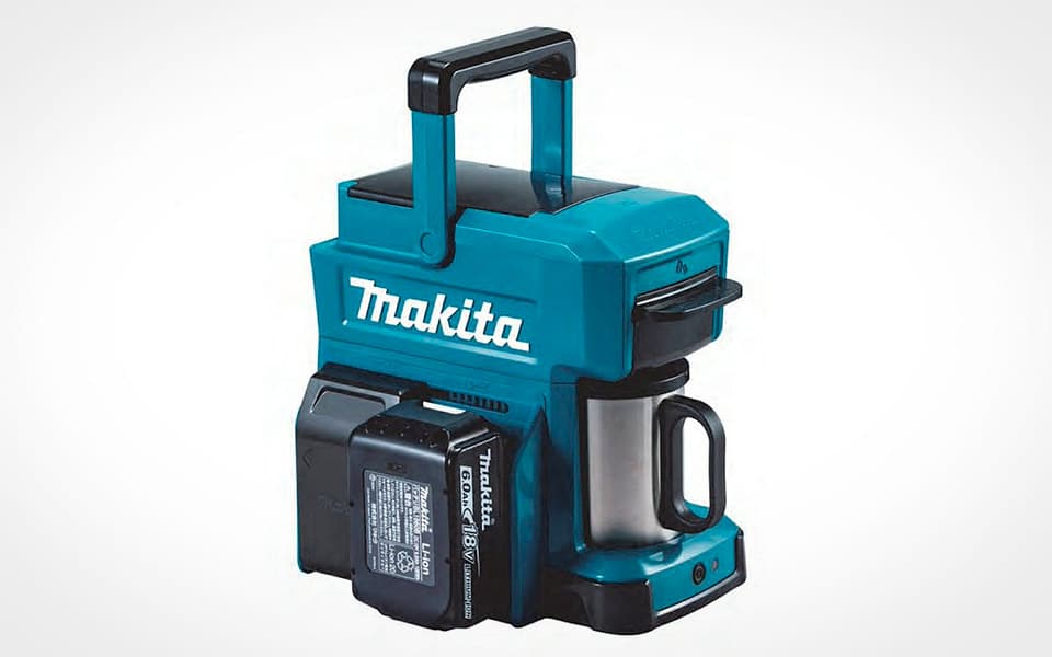 Makitas nye kaffemaskine er perfekt til arbejdspladsen