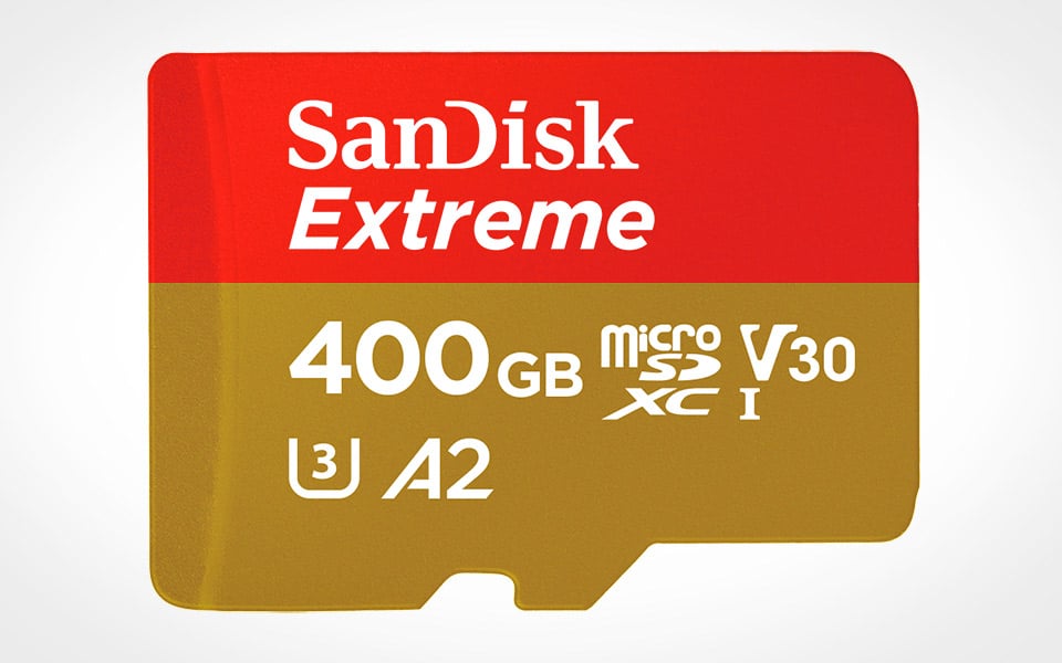 SanDisks nye MicroSD kort på 400 GB er også verdens hurtigste