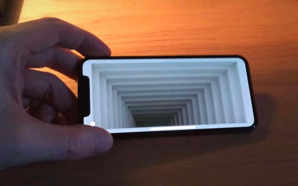 TheParallaxView laver smukke optiske illusioner på iPhone X