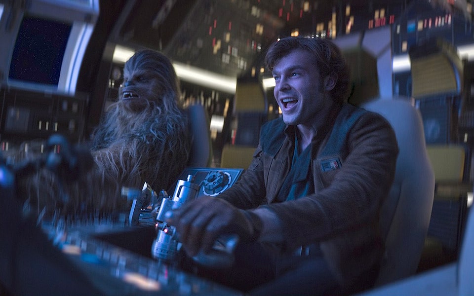 Den spritnye trailer til Solo: A Star Wars Story viser hvordan Han Solo fik Tusindårsfalken