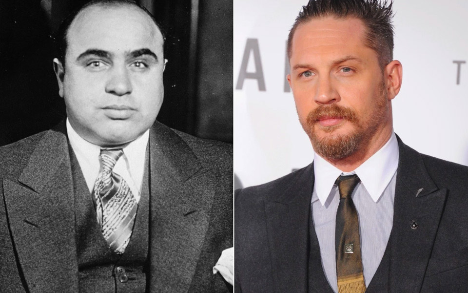 Tom Hardys nye Al Capone billede viser en vild forvandling