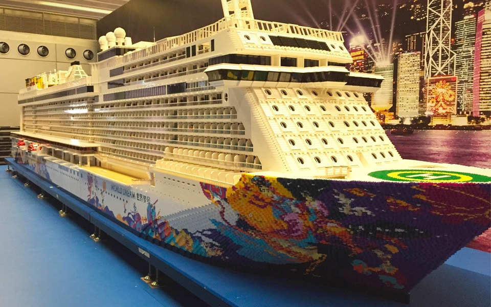 Verdens største LEGO-skib er en ordentlig skude af 2,5 millioner klodser