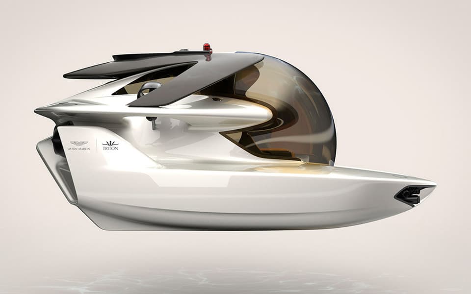 Aston Martin afslører det endelige design på deres luksus ubåd