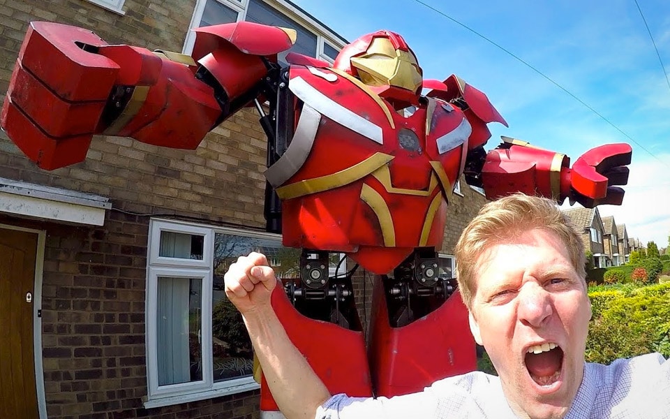 Colin Furze har bygget sin egen Hulkbuster