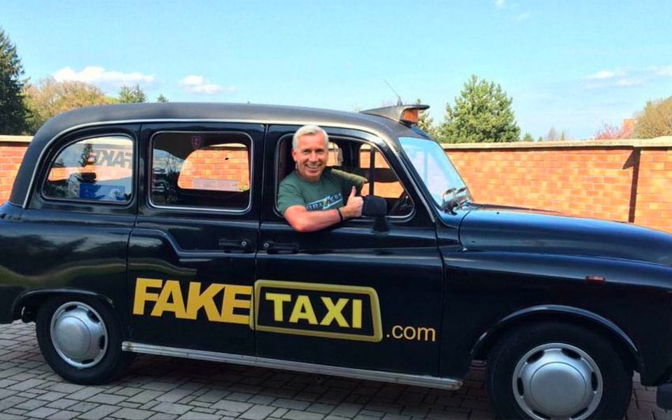 Den originale Fake Taxi blev stjålet, men nu er den fundet