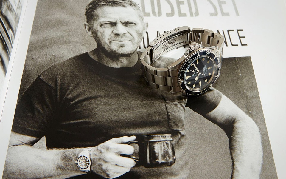 Nu kan du købe Steve McQueens Rolex Submariner dykkerur