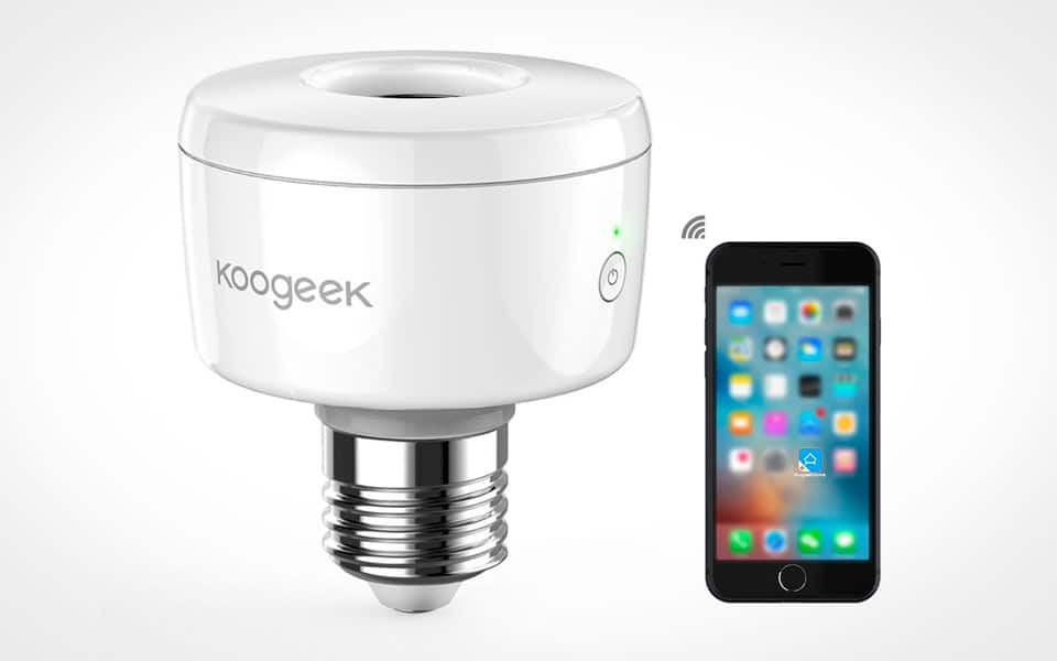 Koogeek Wi-Fi Smart Socket omdanner enhver almindelig pære til en smart-pære
