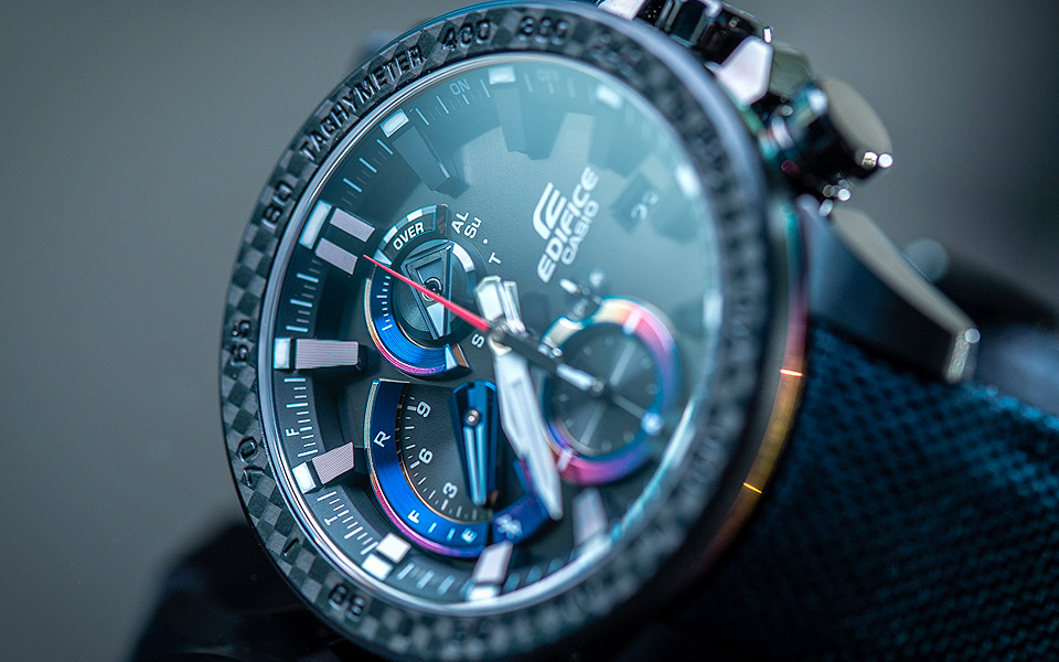 Casios lækre Edifice-ure er udviklet i samarbejde med professionelle Formel 1 kørere