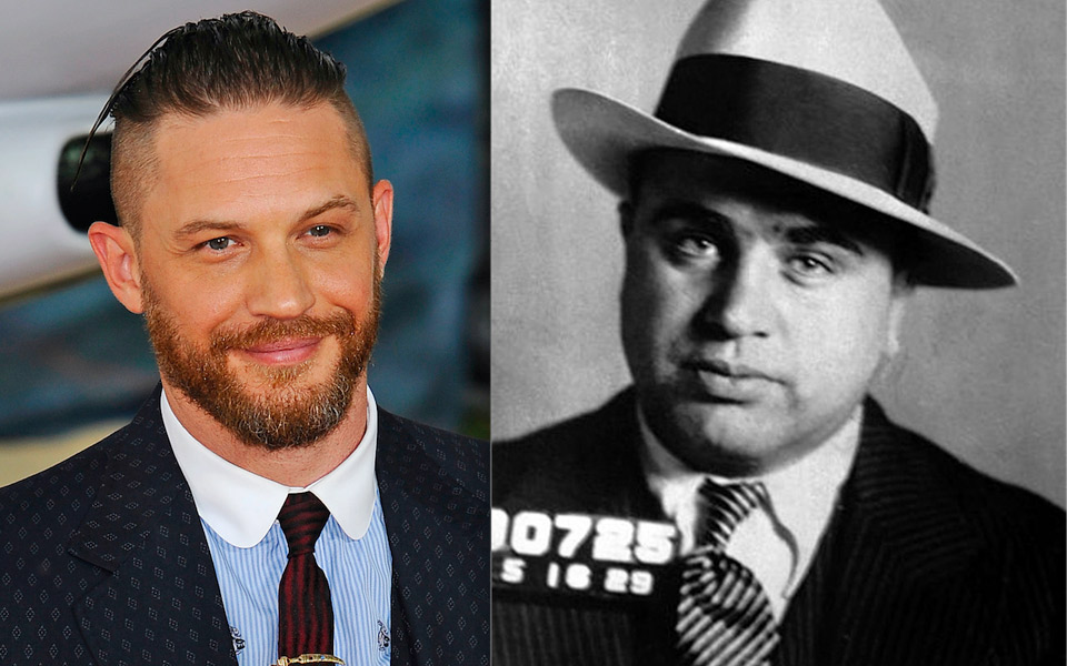 Tom Hardy er næsten ikke til at kende i rollen som Al Capone
