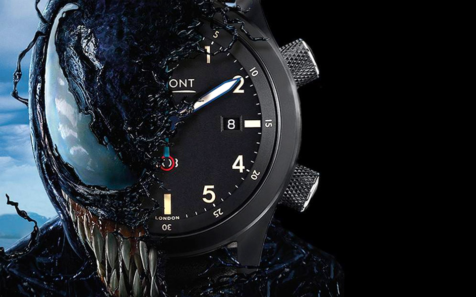 Bremont har lavet Tom Hardys mørke ur i Venom