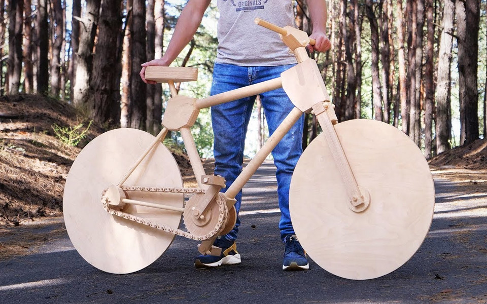 Sådan laver du en træ-cykel på 200 timer