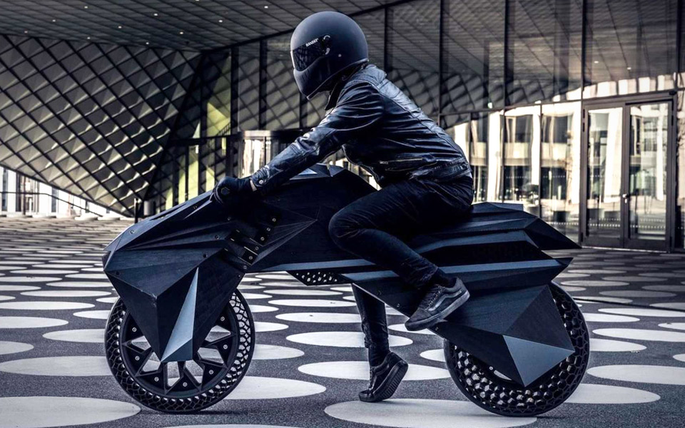 BigRep NERA er verdens første 3D-printede e-motorcykel