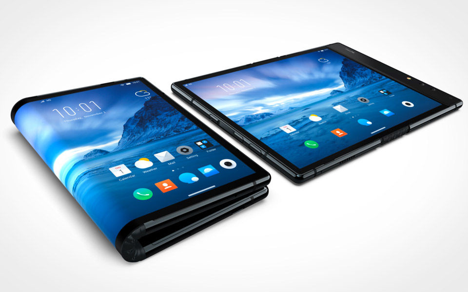 FlexPai er verdens første mobil med bøjelig skærm
