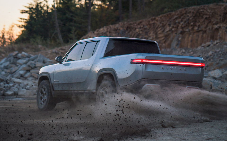 Rivian R1T er verdens første Electric Adventure Vehicle