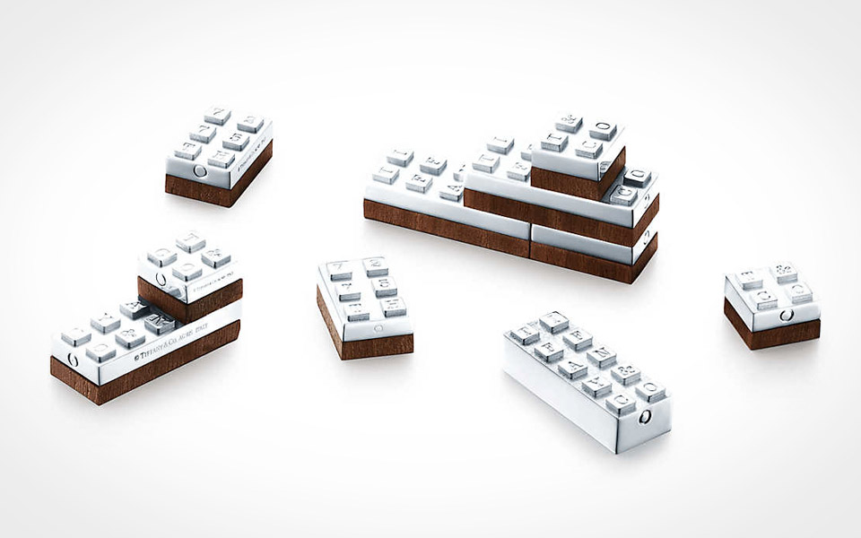 LEGO-klodserne af Sterlingsølv fra Tiffany & Co. er ret lækre