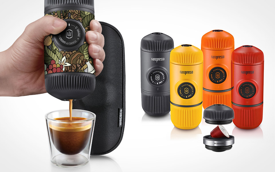 Nu kan du få verdens bedste mobile espressomaskine i et væld af fede farver