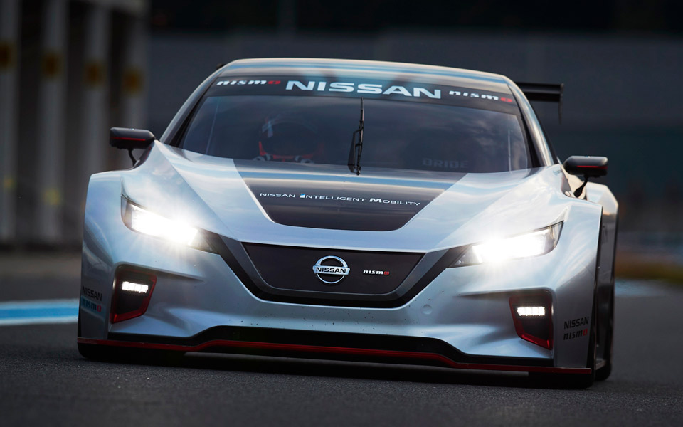 Nissan Leaf er overraskende lækker som racerbil