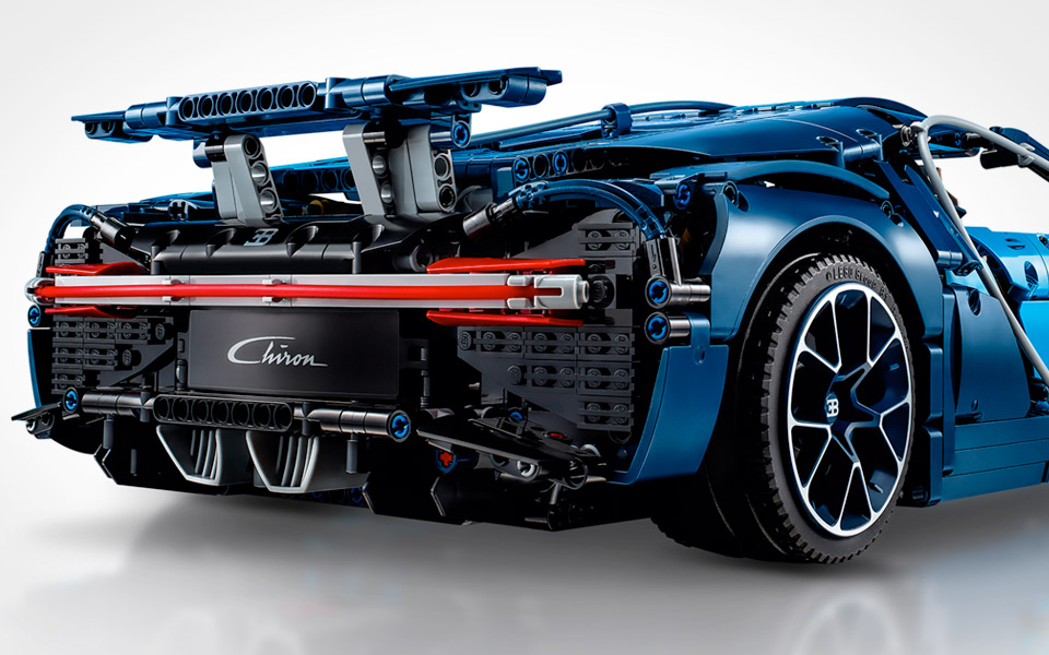 Kan en Bugatti Chiron af LEGO køre lige så hurtigt som originalen?