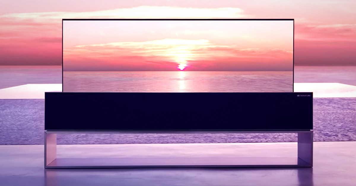 Телевизор lg signature 65 oled r 2021 обзор