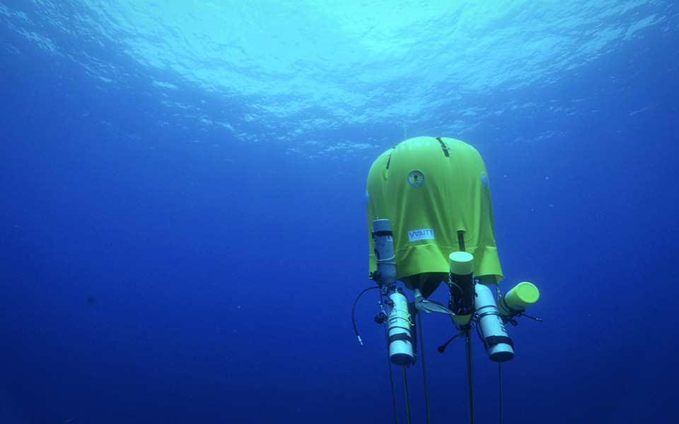 Ocean Space Habitat er et undervands-telt