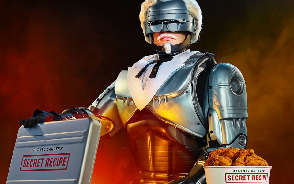 RoboCop beskytter KFC's hemmelige opskrift