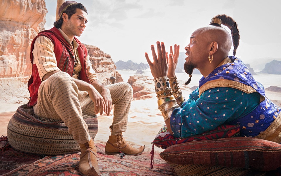 Første ordentlige trailer til Aladdin er fyldt med magi