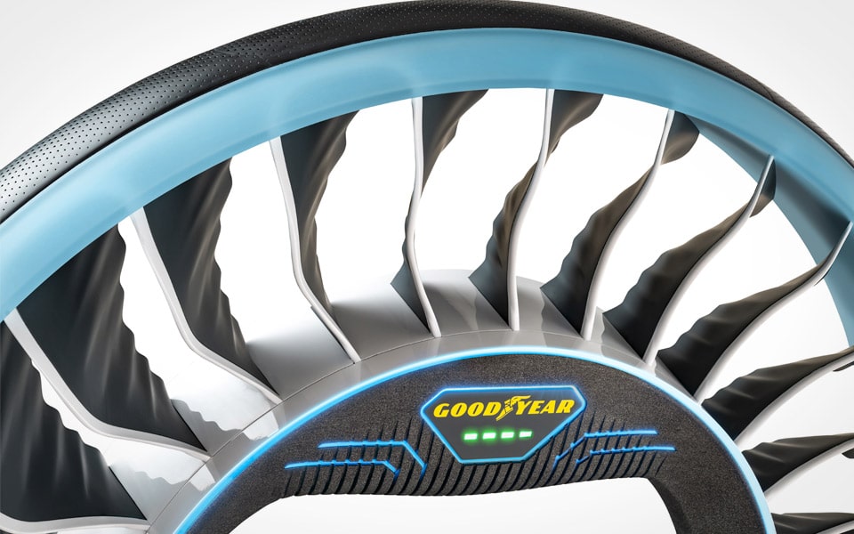 Goodyear Aero er dæk til flyvende biler