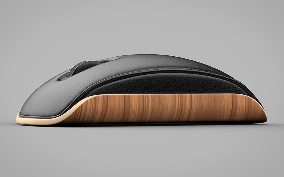 Den her Eames-inspirerede computermus er blær til skrivebordet