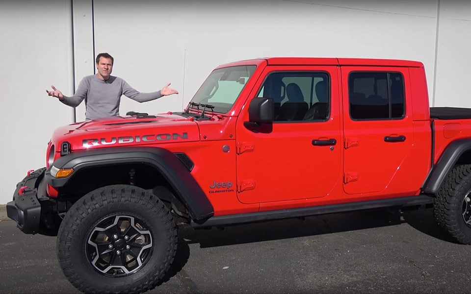 Doug DeMuro er helt oppe at ringe over den nye Jeep Gladiator