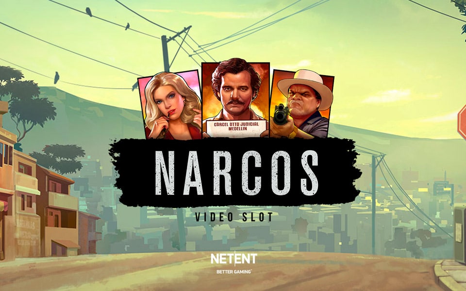 TV-serien Narcos fås nu som online spillemaskine